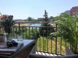 Balkón alebo terasa v ubytovaní Apartament 160m2, 500m od Starówki