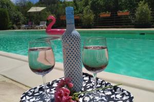 Πισίνα στο ή κοντά στο Gorges du Verdon : Guest house avec piscine +74 φωτογραφίες