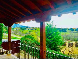 Balkon lub taras w obiekcie Villa Arboleda
