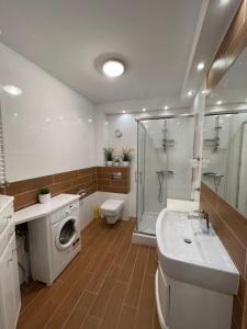 Kúpeľňa v ubytovaní Apartament Marcin