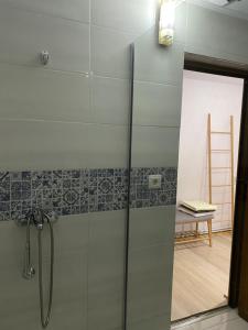 Koupelna v ubytování Pensiunea Bradet - Padis