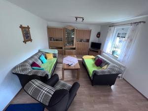 Posezení v ubytování Haus Fledermaus