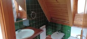 Kúpeľňa v ubytovaní Belle maison de montagne vue sur Aneto