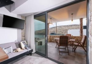 Posezení v ubytování Aphrodite Luxury Accommodation