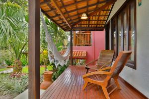 Um jardim em Paraíso Ecológico Pousada & SPA