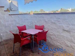 Balkon lub taras w obiekcie Casita cerca de la playa para 2 personas