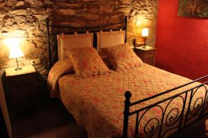 Posteľ alebo postele v izbe v ubytovaní Bed and Breakfast Casanova de Sant Miquel