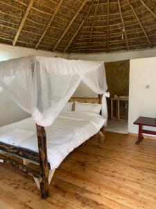Voodi või voodid majutusasutuse Hillstone Safari Lodge toas