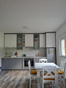 Kuchyň nebo kuchyňský kout v ubytování VIKENDICA GARAŠKI KUTAK