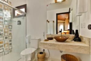 Um banheiro em Paraíso Ecológico Pousada & SPA