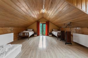 Letto o letti in una camera di Panorama Ushba