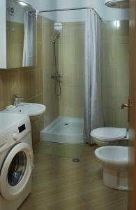 Koupelna v ubytování High-Tech flat