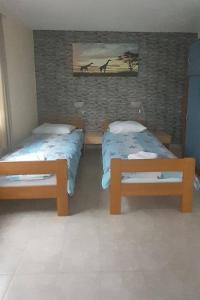 Ένα ή περισσότερα κρεβάτια σε δωμάτιο στο Apartments with parking space Sveta Nedilja, Hvar - 8792