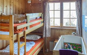 Poschodová posteľ alebo postele v izbe v ubytovaní Lundsmarka