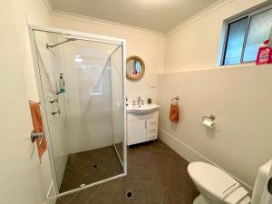 Koupelna v ubytování Africaine Voyage + 16 fotografií