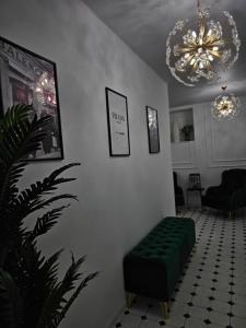 Posezení v ubytování Boutique Hotel Honey