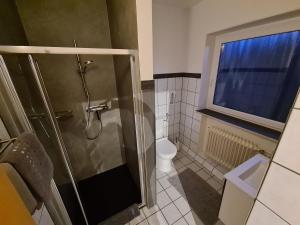 Koupelna v ubytování Pension Haus Elfriede