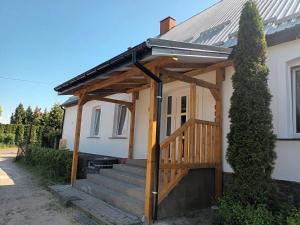 Budynek, w którym mieści się apartament
