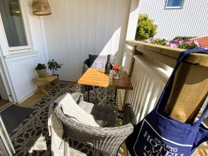 Μπαλκόνι ή βεράντα στο Skaftö Hotell Villa Lönndal, Grundsund