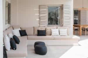 Posezení v ubytování Casa di terra