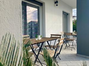 Balkón nebo terasa v ubytování B&B Sabbia e Sassi