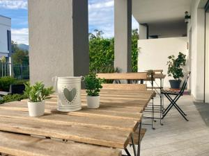 Patio nebo venkovní prostory v ubytování B&B Sabbia e Sassi