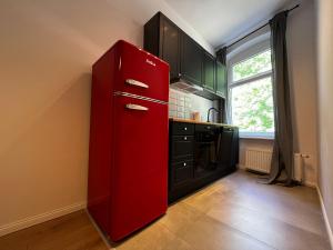 Kuchyňa alebo kuchynka v ubytovaní BISCHOFSBERG Gdańsk City Center Apartments