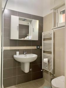 Koupelna v ubytování B&B Sabbia e Sassi