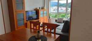 TV a/nebo společenská místnost v ubytování Alojamientos Viveiro - Playa de Covas II