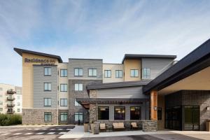 una representación de un hotel con un edificio en Residence Inn Rochester Mayo Clinic Area South, en Rochester