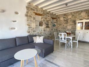 Posezení v ubytování Aegean Breeze House