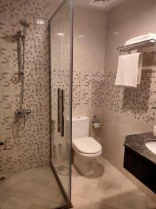 Koupelna v ubytování New Dream Plaza Hotel Apartment