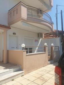 Balkón nebo terasa v ubytování Konstantinos Apartmend Chalkidiki