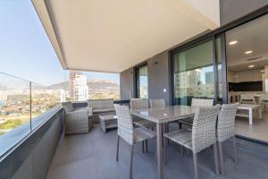 Balkón alebo terasa v ubytovaní Apartamento Nuevo Alexia 1 4 1 en Calpe
