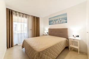 Posteľ alebo postele v izbe v ubytovaní Apartamento Nuevo Alexia 1 4 1 en Calpe
