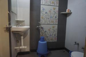 Koupelna v ubytování Hotel Gujrat