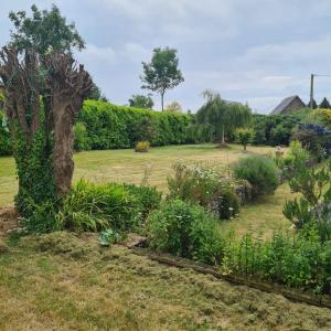 A garden outside La Balnière Normande