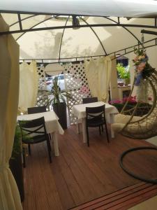 Patio nebo venkovní prostory v ubytování B&B Tiffany