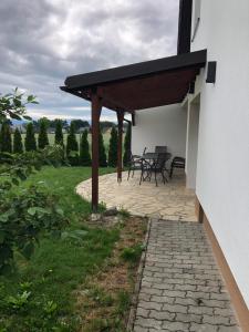 A garden outside Chaty Panoráma