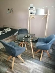 Posezení v ubytování Aréna Apartman