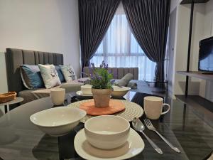 Istumisnurk majutusasutuses Millerz Square OKR - Suites & Residences