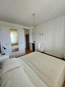Postel nebo postele na pokoji v ubytování Apartman Kampor