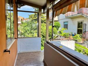 a view from the balcony of a house at Casa Riotorto in Riotorto