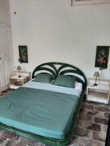 Ліжко або ліжка в номері Appartement Villa Jardin Piscine