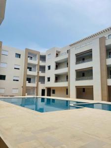 Bazén v ubytování Luxus-Apartment mit Poolblick nebo v jeho okolí