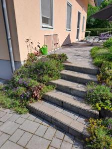 Vonkajšia záhrada v ubytovaní Ferienwohnung Brenner