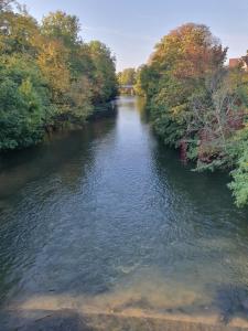 Razgled na jezero v bližini apartmaja