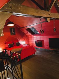 Posezení v ubytování Love Room SPA l'impertinente