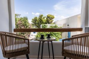 Balkoni atau teres di Aesthete Suites