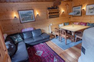 Posezení v ubytování Almhaus Gensbach